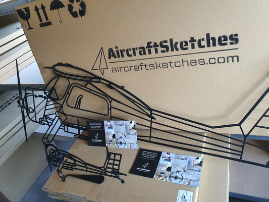 Pakowanie modeli w Aircraft Sketches – gwarancja bezpieczeństwa i jakości
