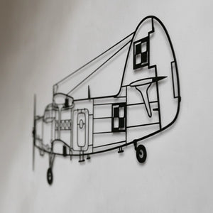 An-2 (Antek) - (Polska Szachownica) – Metalowa sylwetka na ścianę