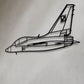 FA-50 Fighting Eagle metalowy model na ścianę
