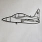 FA-50 Fighting Eagle metalowy model na ścianę