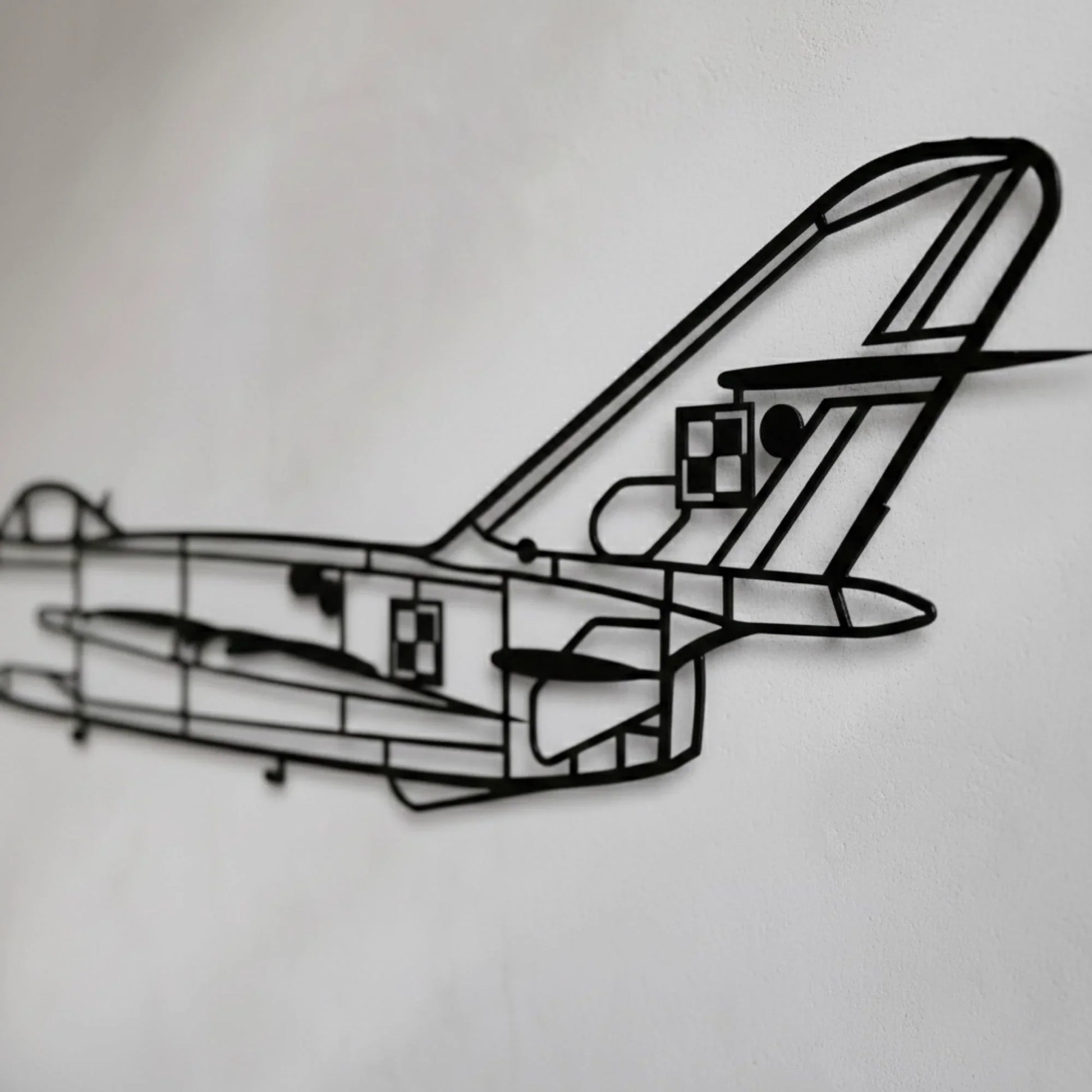 Lim-6 bis metalowy model na ścianę