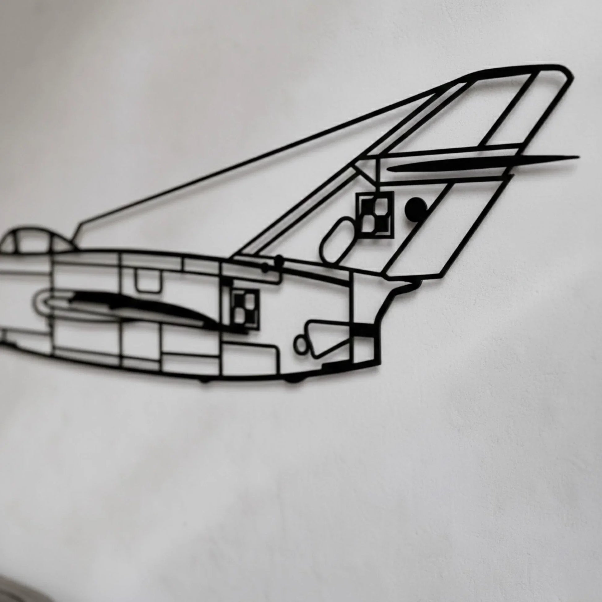 MiG-15 (Lim-1/2) - metalowy model na ścianę