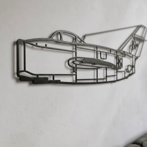 MiG-15 (Lim-1/2) - metalowy model na ścianę