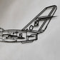 MiG-17 metalowy model na ścianę