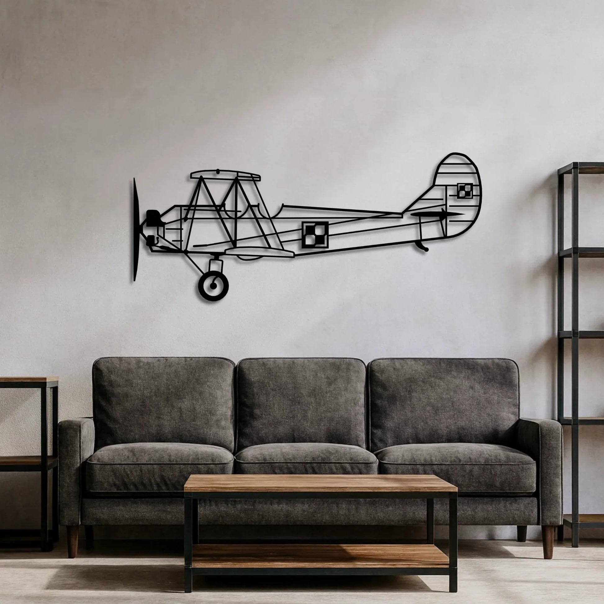 Po-2 (Kukuruźnik) - metalowy model na ścianę