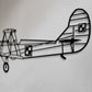 Po-2 (Kukuruźnik) - (Polska Szachownica) – Metalowa sylwetka na ścianę | Aircraft Sketches
