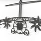 Airbus A400M – Metalowa sylwetka na ścianę | Aircraft Sketches
