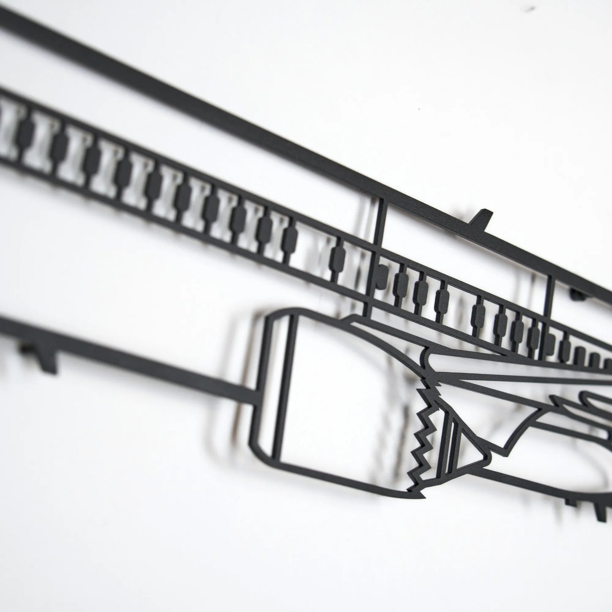 Detal i efekt 3D dekoracji Boeing 737 MAX