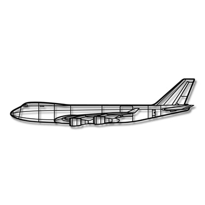 Boeing 747-400F - Metalowa dekoracja ścienna - szczegółowy model 3D ze stali