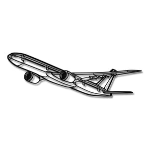 Boeing 777-9 - Metalowa dekoracja ścienna - szczegółowy model 3D ze stali