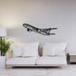 Boeing 777-9 - Metalowa dekoracja ścienna - aranżacja w stylu loftowym