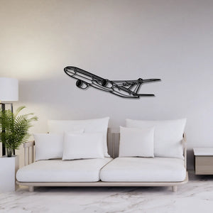 Boeing 777-9 - Metalowa dekoracja ścienna - aranżacja w stylu loftowym