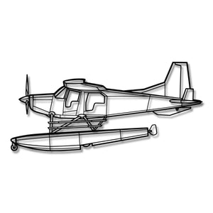 Bush Hawk XP - Metalowa dekoracja ścienna - szczegółowy model 3D ze stali