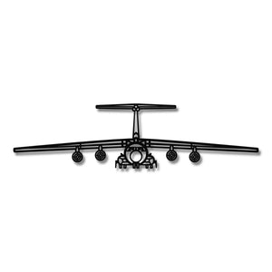 Lockheed C-141B Starlifter - Metalowa dekoracja ścienna - szczegółowy model 3D ze stali