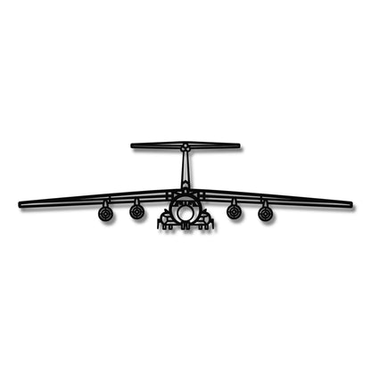 Lockheed C-141B Starlifter - Metalowa dekoracja ścienna - szczegółowy model 3D ze stali