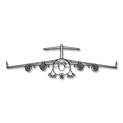 Cessna C-17 Globemaster III - Metalowa dekoracja ścienna - szczegółowy model 3D ze stali