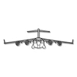 C-17 Globemaster III - Metalowa dekoracja ścienna - szczegółowy model 3D ze stali