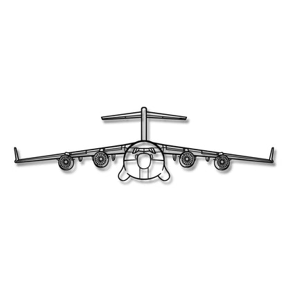 C-17 Globemaster III - Metalowa dekoracja ścienna - szczegółowy model 3D ze stali