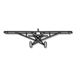 CubCrafters Carbon Cub - Metalowa dekoracja ścienna - szczegółowy model 3D ze stali