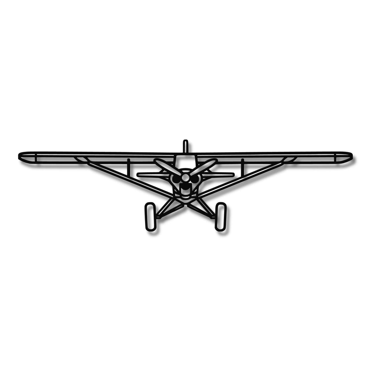 CubCrafters Carbon Cub - Metalowa dekoracja ścienna - szczegółowy model 3D ze stali