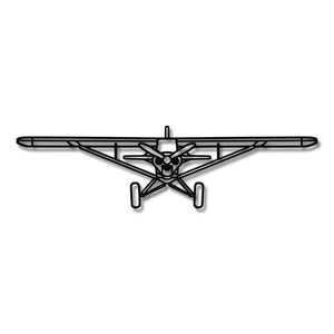 CubCrafters Carbon Cub - Metalowa dekoracja ścienna - szczegółowy model 3D ze stali