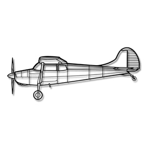 Cessna 170B - Metalowa dekoracja ścienna - szczegółowy model 3D ze stali