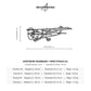 Wymiary i specyfikacja techniczna modelu: Cessna 182 Skylane - Metalowa dekoracja ścienna