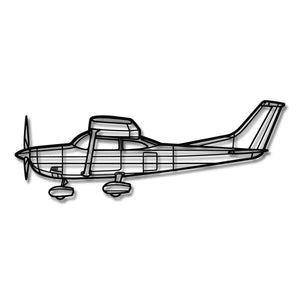 Cessna 182P Skylane - Metalowa dekoracja ścienna - szczegółowy model 3D ze stali
