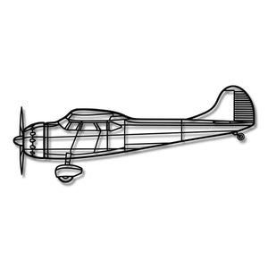 Cessna 195 - Metalowa dekoracja ścienna - szczegółowy model 3D ze stali