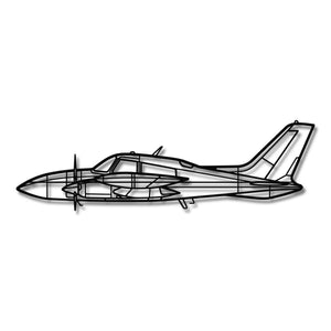 Cessna 310R - Metalowa dekoracja ścienna - szczegółowy model 3D ze stali
