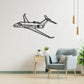 Cessna Citation Longitude - Metalowa dekoracja ścienna - metalowa ozdoba we wnętrzu industrialnym