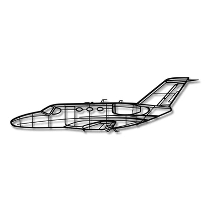 Cessna Citation Mustang - Metalowa dekoracja ścienna - szczegółowy model 3D ze stali