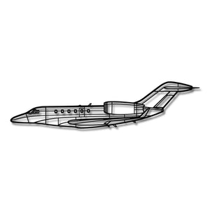 Cessna Citation X - Metalowa dekoracja ścienna - szczegółowy model 3D ze stali