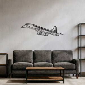 Concord – Metalowa sylwetka na ścianę