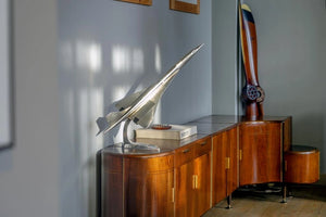 Concorde - Aluminiowa Replika Samolotu Pasażerskiego