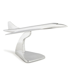Concorde - Aluminiowy Gabinetowy Model Samolotu
