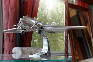 Dakota DC-3 - Aluminiowa Replika Samolotu Pasażerskiego