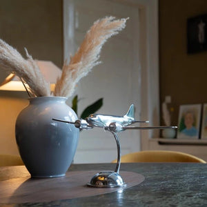 DC-3 Desktop - Aluminiowy Model Samolotu na Biurko