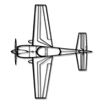 Extra 300L - Metalowa dekoracja ścienna - szczegółowy model 3D ze stali