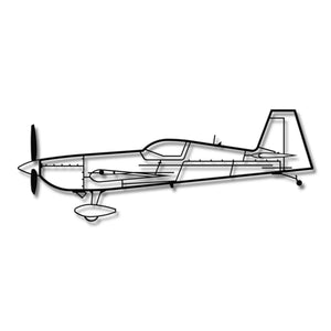 Extra 330sc – Metalowa sylwetka na ścianę - precyzyjne detale metalowego modelu