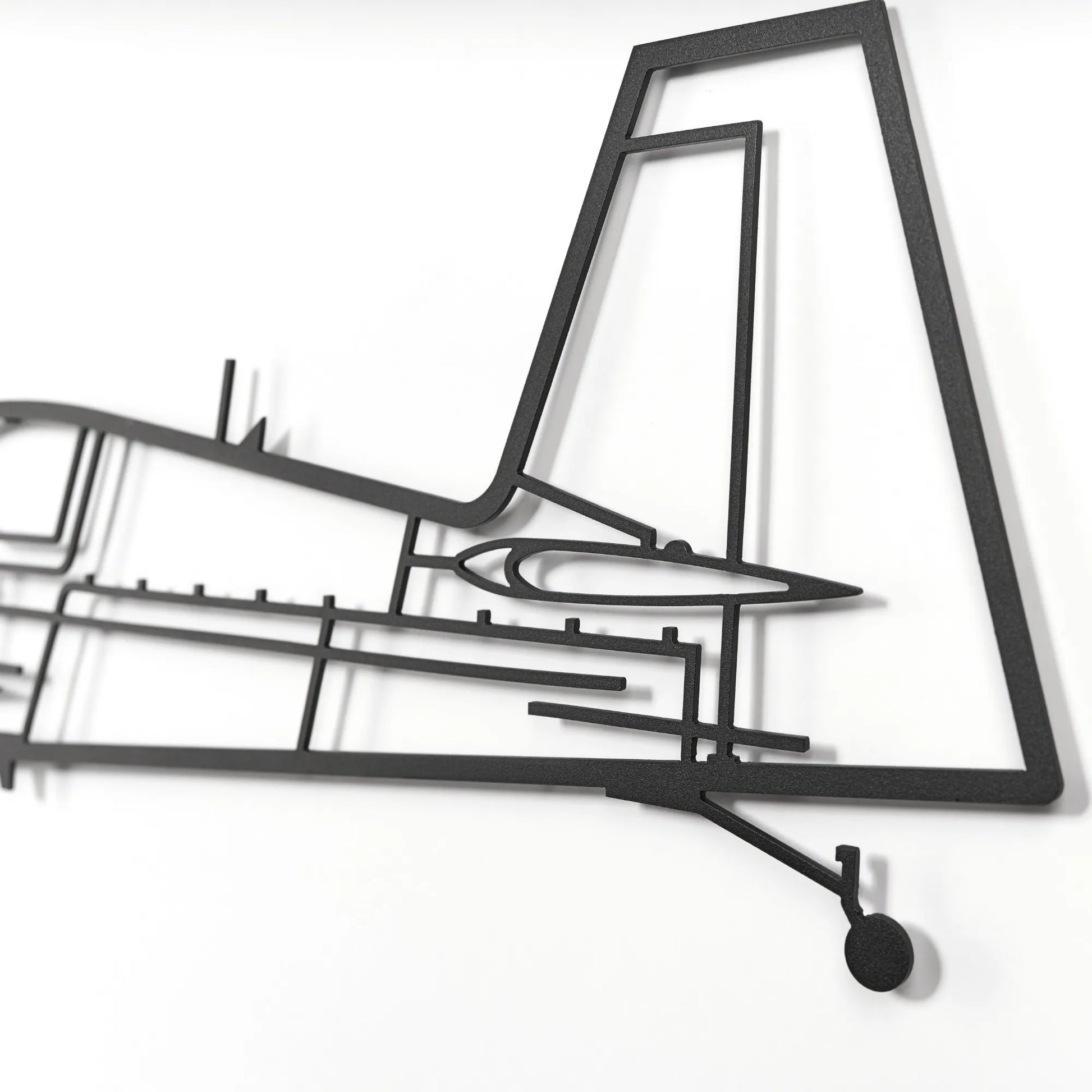 Extra 330sc – Metalowa sylwetka na ścianę | Aircraft Sketches