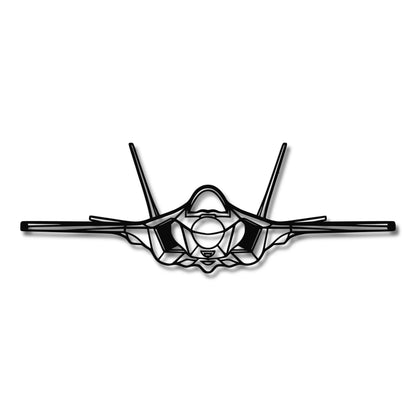 F-35C Lightning II - Metalowa dekoracja ścienna - szczegółowy model 3D ze stali