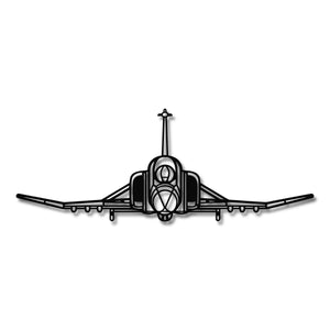 McDonnell Douglas F-4 Phantom II - Metalowa dekoracja ścienna - szczegółowy model 3D ze stali