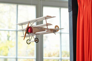 Fokker Dr.I Triplane - Replika Samolotu z Transparentnym Poszyciem