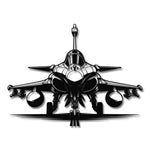 Fouga Magister - Metalowa dekoracja ścienna - szczegółowy model 3D ze stali