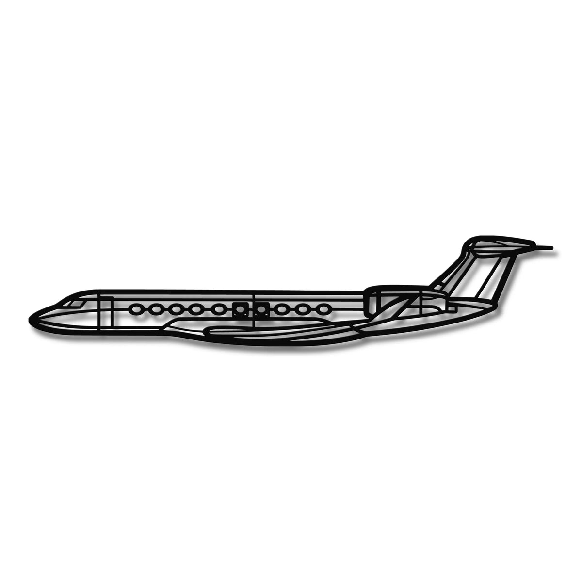 Gulfstream G700 - Metalowa dekoracja ścienna - szczegółowy model 3D ze stali