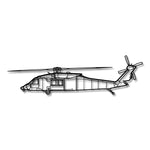 Sikorsky HH-60M - Metalowa dekoracja ścienna - szczegółowy model 3D ze stali