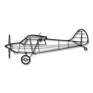 De Havilland DHC-2 Beaver Metalowa dekoracja ścienna - szczegółowy model 3D ze stali
