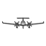 Beechcraft King Air 200 - Metalowa dekoracja ścienna - szczegółowy model 3D ze stali