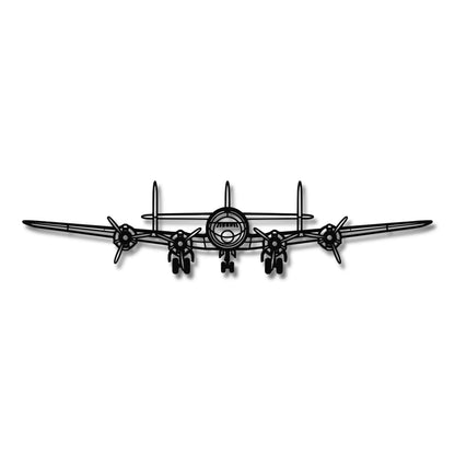 Lockheed L-749 Constellation - Metalowa dekoracja ścienna - szczegółowy model 3D ze stali